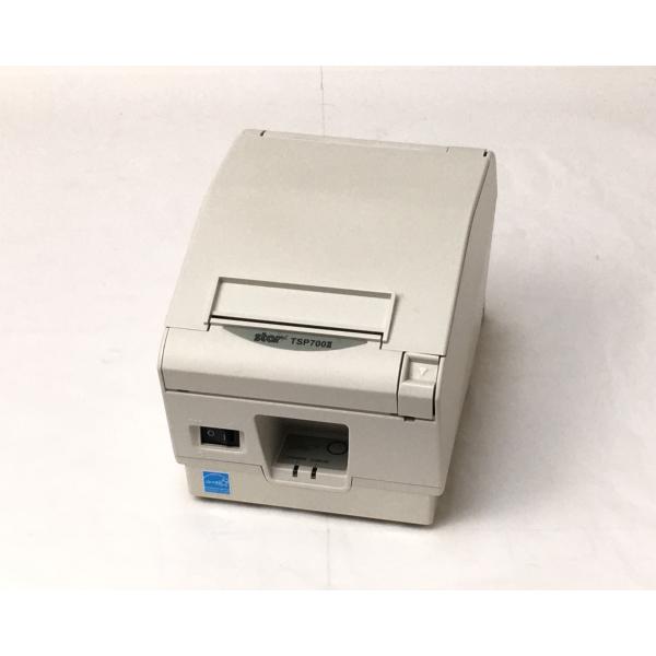【商品説明】Star製レシートプリンターです。RS232C(シリアル)接続です。ボディの色はホワイトです 【メーカー】スター精密【型番】TSP743IID-J1【仕様】 【オプション】 本体のみ【状態】 中古品　本体のみです。本体は一部小さ...