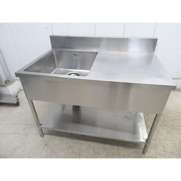 ⭐︎中古品 1槽水切付シンク 1800×600×800mm 厨房機器⭐︎