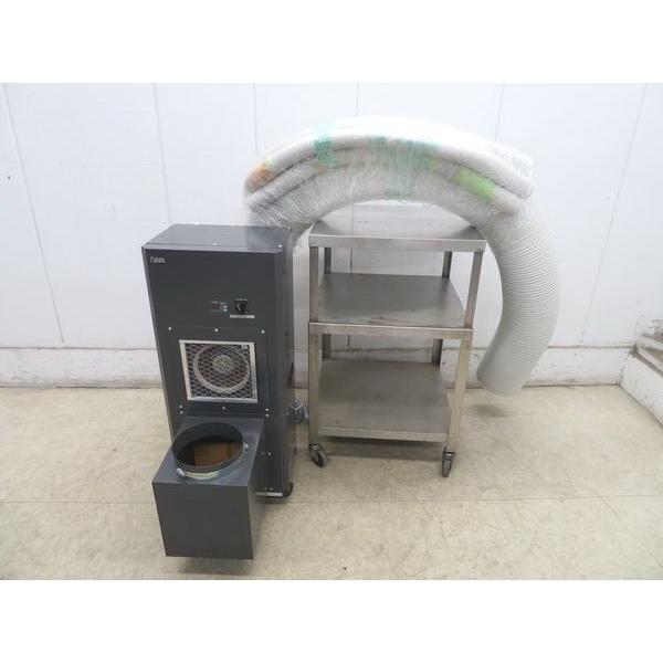 サーバーラックの局所を効率的に冷却でき、移動も可能なクラス最高の静音性能を持ったサーバラック専用クーラー。サイズ：Ｗ400×Ｄ650×Ｈ950mm電　源：100V製品質量：42ｋｇ付属品：取扱説明書(コピー版)出品にあたり動作確認・クリーニ...