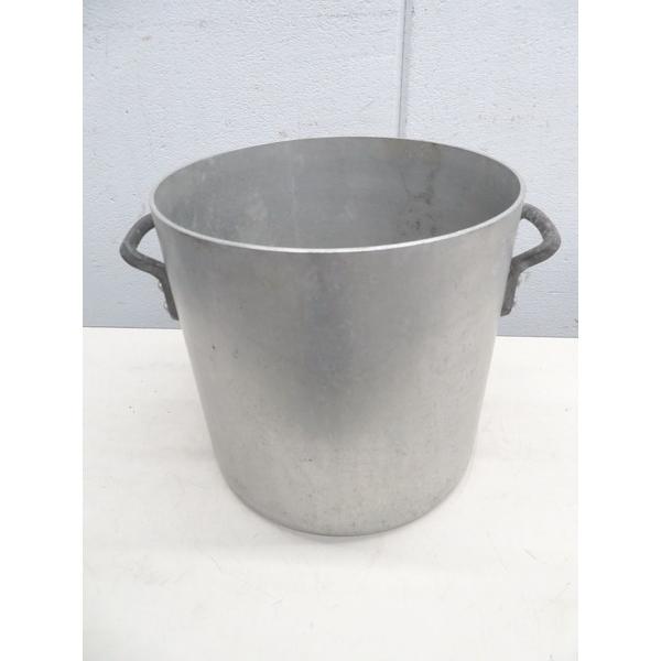 【中古品】アルミ寸胴鍋 48cm 48cm アルミマイスター 寸胴鍋 hokua(北陸アルミニウム) 容量