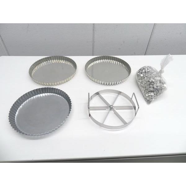 E197◇製菓用品◇タルト型・タルトカッター・タルトストーンセット