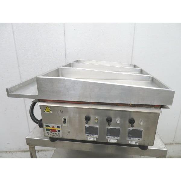 G1290◇ダイハン 2021年◇電気手動玉子焼き器 マニュエッグ(3連 G1290◇ダイハン 2021年◇電気手動玉子焼き器 マニュエッグ(3連