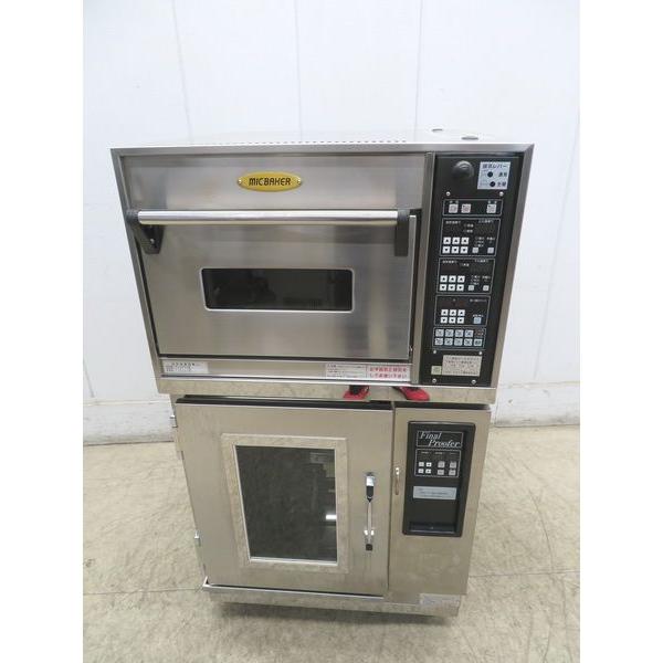 G1687◆ワールド精機◆ガスミニデッキオーブン(ホイロ架台付) WGE-11T-NH LPG/100V 50Hz【1ヶ月保証付】栃木 宇都宮 中古 業務用 厨房機器