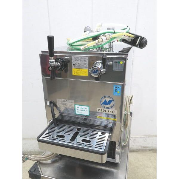 サイズ：W390×D480+165×H550mm (受皿含)ライン：ビール＋酎ハイ＋ハイボール(ソーダミル内蔵)のマルチディスペンサーです。電　源：100V付属品：画像に写っている物で全てです。(架台を除く)出品にあたり動作確認・クリーニン...