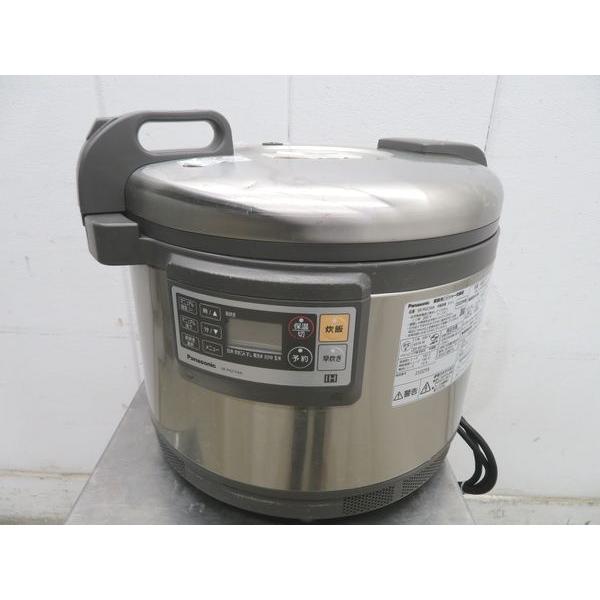 J212◆パナソニック 2022年◆IHジャー炊飯器(3升) SR-PGC54A 3相200V 502×429×410【1ヶ月保証付】栃木 宇都宮 中古 業務用 厨房機器