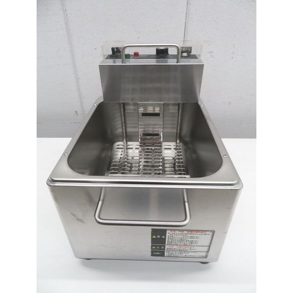 J550◆エイシン電機 2022年◆電気フライヤー TBEF-7 100V 270×380×330【1ヶ月保証付】栃木 宇都宮 中古 業務用 厨房機器