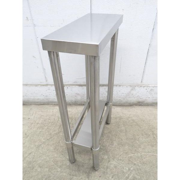 J597◆ステンレス製◆スリム作業台 200×490×800 栃木 宇都宮 中古 業務用 厨房機器