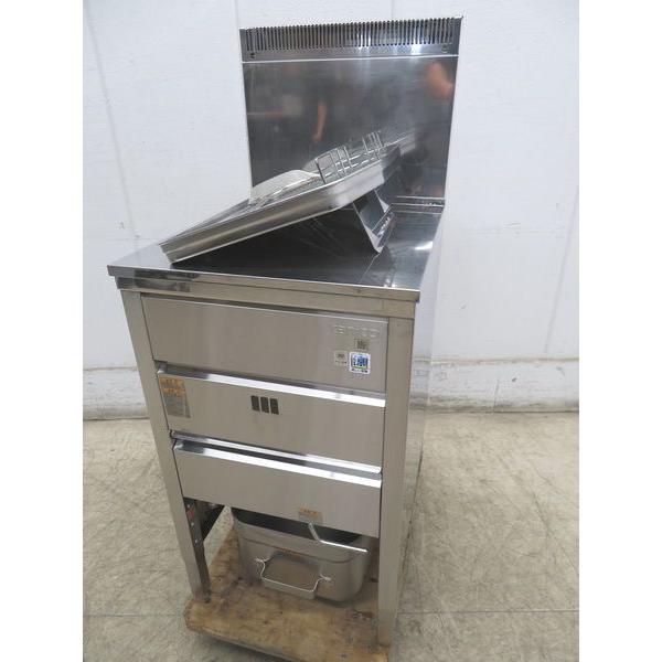 J832◆タニコー 2022年◆ガスフライヤー TGFL-45C LPガス 450×600×830【1ヶ月保証付】栃木 宇都宮 中古 業務用 厨房機器
