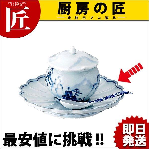 青磁 山水 仏跳壇 花割皿 小（takumi） : 業務用プロ道具 厨房の匠