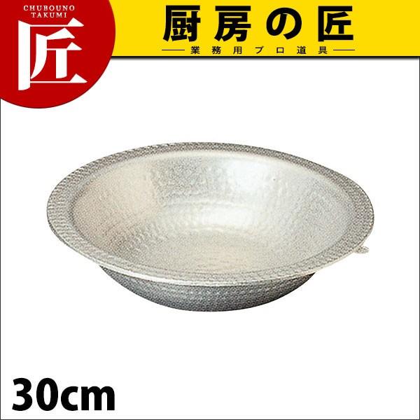 IH対応 うどんすき鍋(白仕上)30cm (運賃別途）（takumi） :k-482004