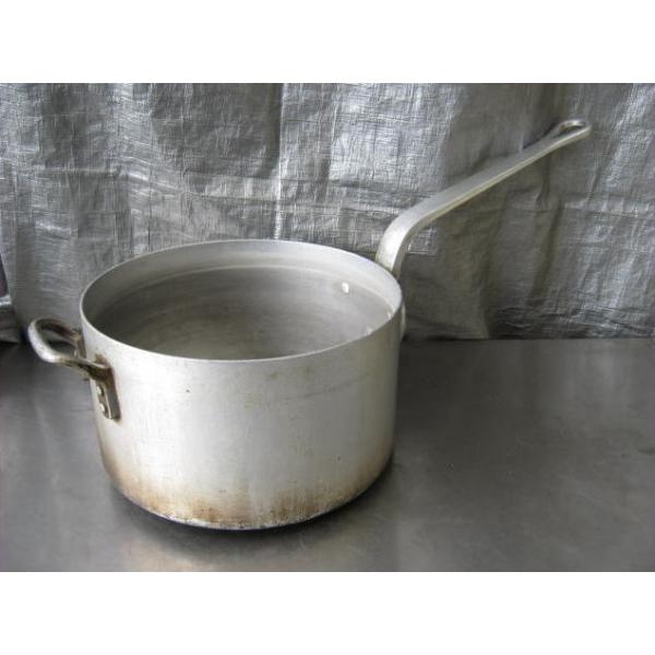 G2-3362 店舗用 アルミ製 片手鍋 30cm 厨房小物 中古ソースパン
