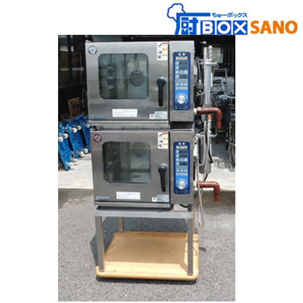 ニチワ スチームコンベクションオーブン 2段  スチコン  ASCO-3323RL-RSP 2018年製  厨房 業務用 中古 sano6401