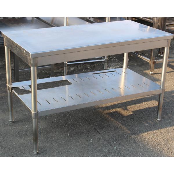 wz0733 ステンレス 作業台 調理台 テーブル 幅1200mm 中古 厨房 厨房