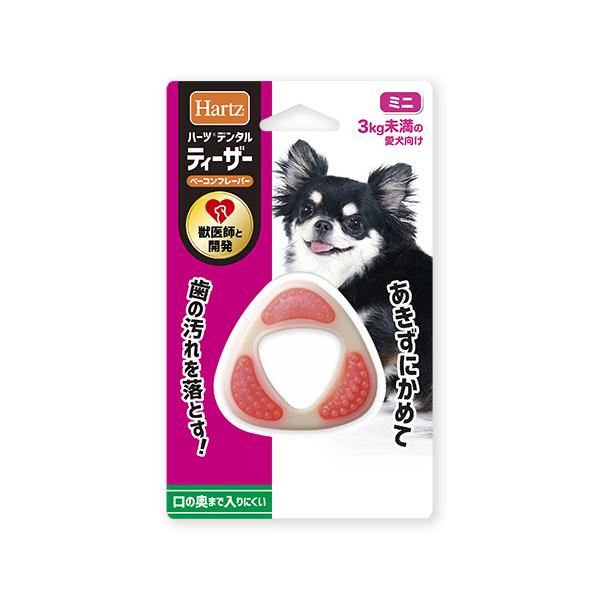 他サイト： ハーツ デンタルティーザー（三角） ミニ 犬用 ドッグトイ デンタルケア ペット用品の商品画像