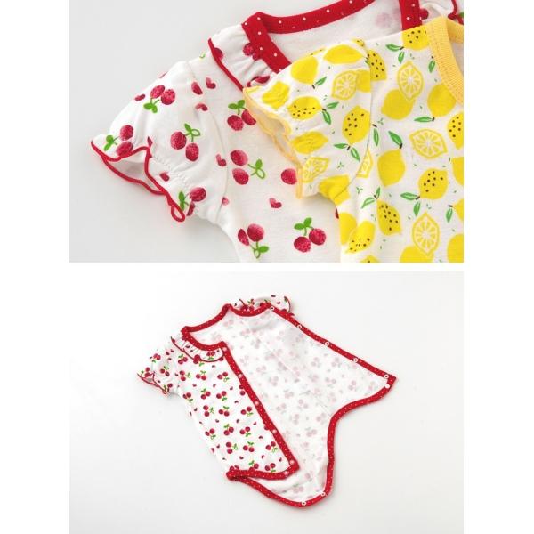 ベビー服 赤ちゃん 服 ベビー ロンパース 女の子 60 70 80 保育園 フルーツ柄半袖ロンパース Buyee Buyee 提供一站式最全面最专业现地yahoo Japan拍卖代bid代拍代购服务 Bot Online