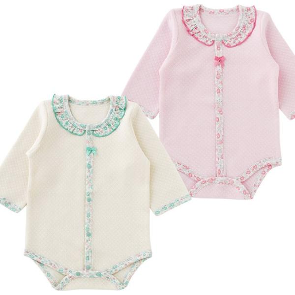 ベビー服 赤ちゃん 服 ベビー ロンパース 女の子 70 80 小花フリル襟長袖前開きロンパース 暖か素材 Buyee Buyee 提供一站式最全面最专业现地yahoo Japan拍卖代bid代拍代购服务 Bot Online