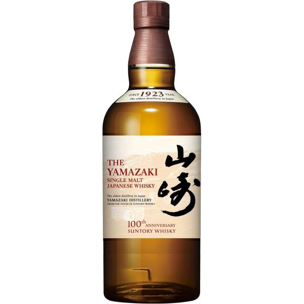 サントリー シングルモルトウイスキー 山崎 100周年記念 蒸留所ラベル