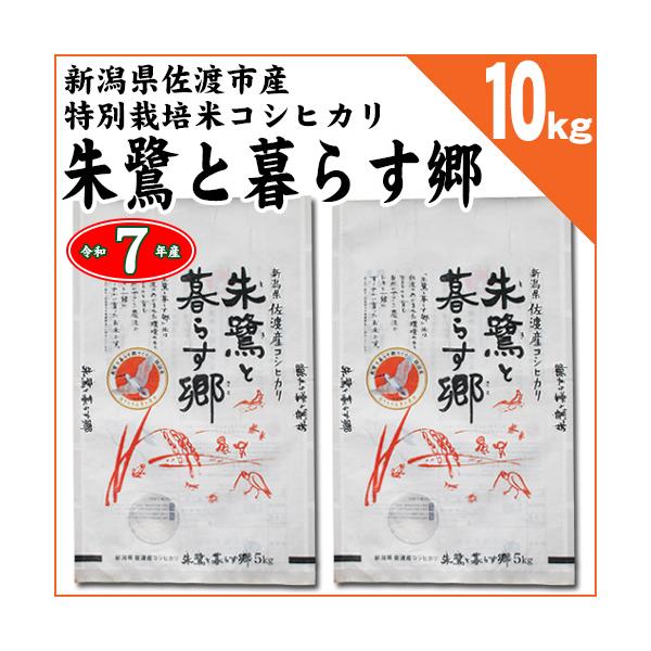 ブランド新潟県産コシヒカリ『朱鷺』新潟県産こしひかり　10kg (5kg×2袋) chumeian_nig-toki-h10kg