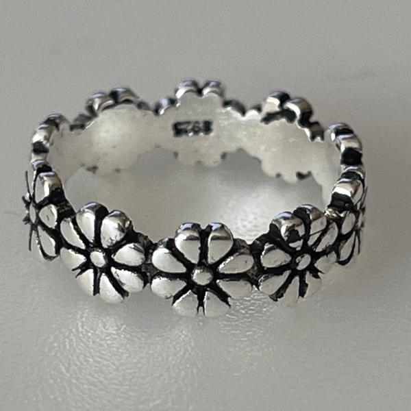 リング 指輪 フラワー 花 1連 マーガレット デイジー ひな菊 華 シルバー アクセサリー レディース Ring 335 ちゅらネット にふぇーでーびる 通販 Yahoo ショッピング