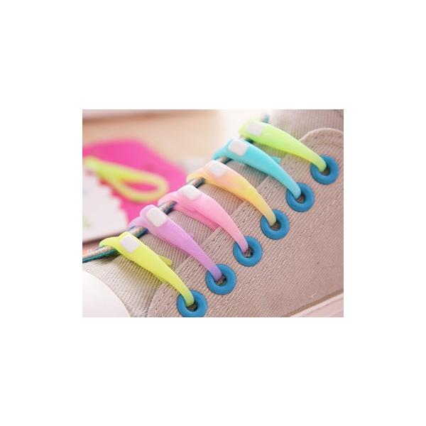 パステルカラー 結ばない靴ひも シリコン靴ひも 同色6本セット 伸縮 ワンタッチ 靴紐 シューレース Buyee Buyee 日本の通販商品 オークションの代理入札 代理購入