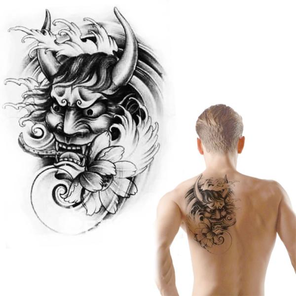 タトゥーシール 般若 刺青 防水 モノクロ Tatoo 鬼 蓮 ボディーシール超リアル タトゥーシール ボディーアート タトゥー Tatoo オマケ付 Buyee 日本代购平台 产品购物网站大全 Buyee一站式代购 Bot Online