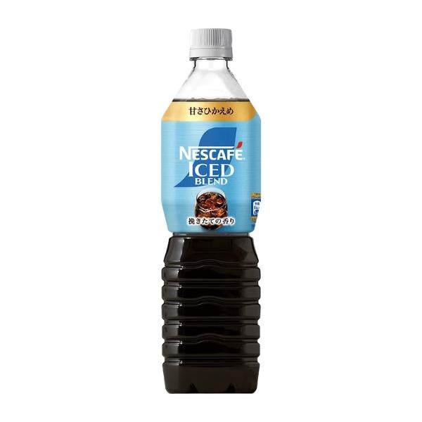 ネスカフェ アイスブレンド ボトルコーヒー 甘さひかえめ 900ml 12本