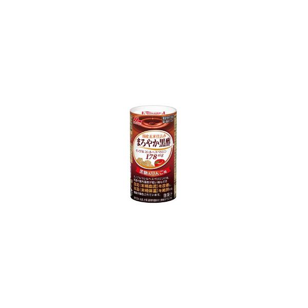 森永乳業  国産玄米仕込み まろやか黒酢 125ml 18本×２ケース  機能性表示食品