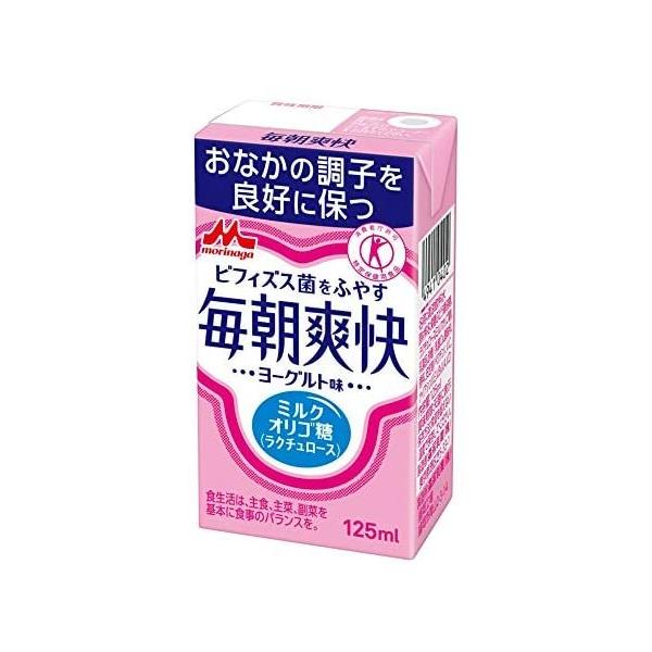 森永乳業 毎朝爽快【特定保健用食品】125ml×24本