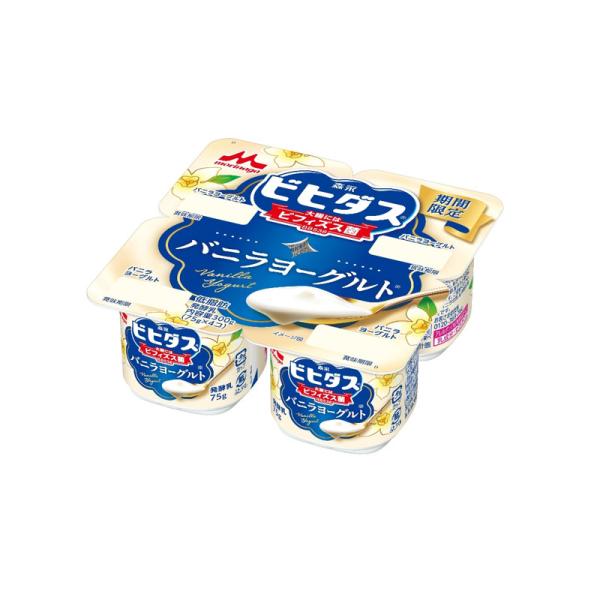 森永乳業 ビヒダス バニラ ４ポット 6パック