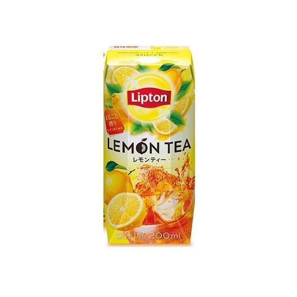 森永乳業 リプトン レモンティー 200ml 24本