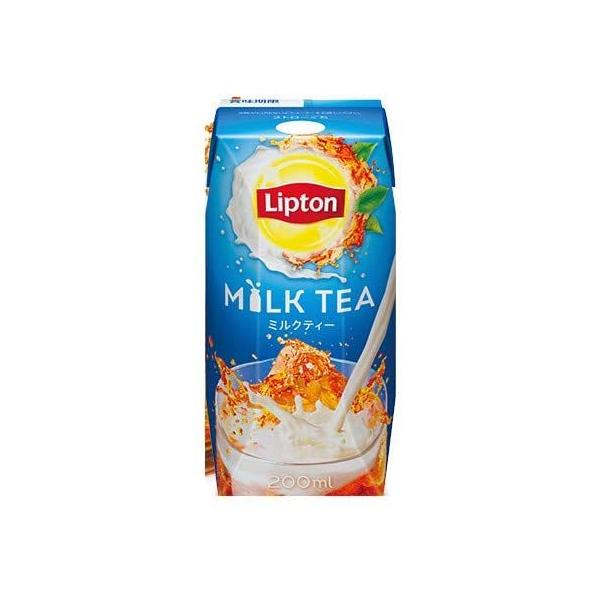 森永乳業 リプトン ミルクティー 200ml 24本