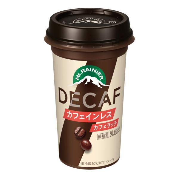 マウントレーニア 森永乳業 カフェラッテ カフェインレス 240ml 10本×2