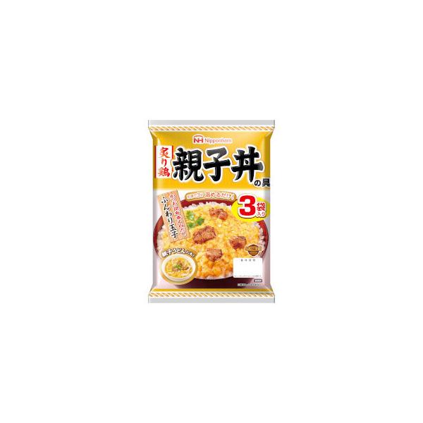 日本ハム どんぶり繁盛  炙り鶏親子丼の具 160g×3食 10パック