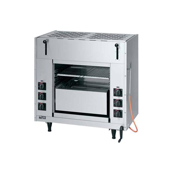 マルゼン（MARUZEN） MGKW-084 ガス両面式焼物器 スピードグリラー
