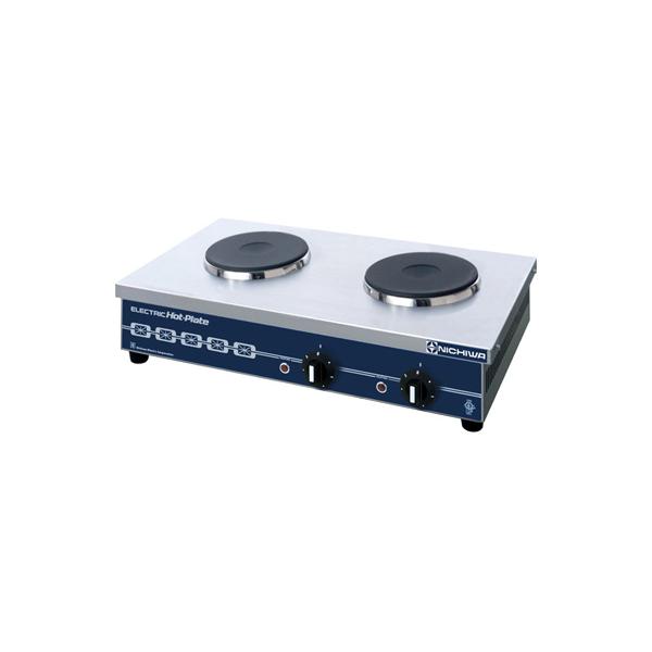 THP-1W ニチワ電機 電気コンロ テーブルコンロ 2口タイプ 単相100V 