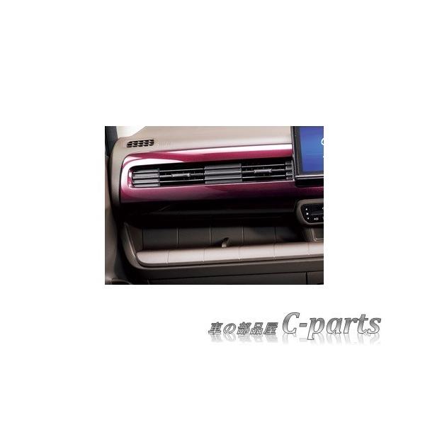 インストルメントパネルガーニッシュ（助手席） （レッドステッチ