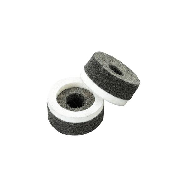 TAMA RTF35P RING-TRUE CYMBAL FELT シンバルフェルトシンバルの自然な鳴りを妨げない様に、シンバルとの接触面積を可能な限り少なくしたシンバルフェルトです。白い部分をシンバルに当たるようにセットすることで、その効...