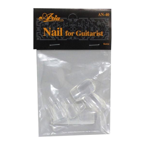ARIA AN-40 SET ネイルチップセットギタリスト用ネイルチップです。AN-40 SET は、各サイズ3枚の合計21枚入り幅20.0 mm ×3幅19.0 mm ×3幅17.5 mm ×3幅17.0 mm ×3幅16.5 mm ×3...