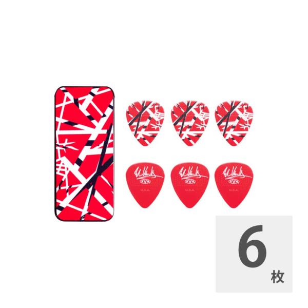 ギターピック 6枚 セット ジムダンロップ 0.60mm EVHPT02 EVH