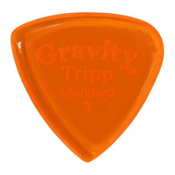 GRAVITY GUITAR PICKS Tripp -Standard- GTRS3P 3.0mm Orange ギターピックグラビティギターピックは、ハンドメイドでピックを製作するアメリカのブランド。アクリル素材を職人の手によりひとつひ...