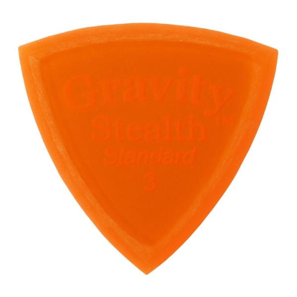 グラヴィティ　ピック　3mm GRAVITY GUITAR PICKS Stealth -Standard Master Finish- GSSS3M 3.0mm