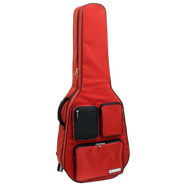 PERF8002SR PERFORMANCE Classical Guitar Case Cranberry Red