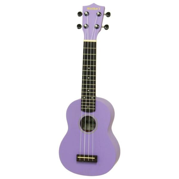 ウクレレ 初心者 Maika’i MKU-1 PP パープル ソプラノウクレレ ソフトケース付 チューニングがしやすく、安定性の高いギアペグを採用したソプラノウクレレです。ソフトケース付属。Body：FalcataNeck：NatoFing...