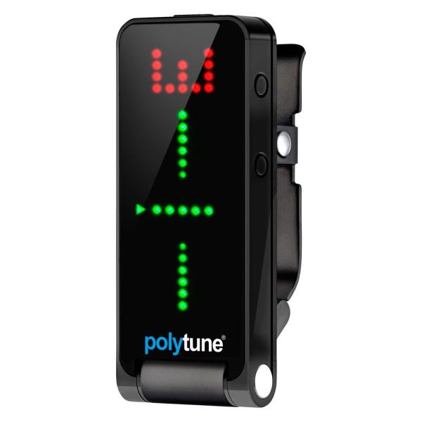 ギターチューナー クリップ式 tc electronic polytune clip Black クリップ式 ポリフォニックチューナー アコギ チューナー PolyTune Clipにブラック・バージョン「PolyTune Clip Bla...
