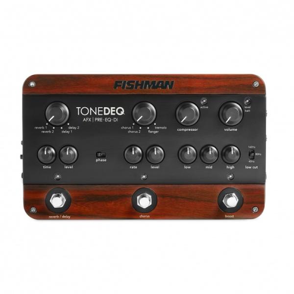 プリアンプ フィッシュマン Fishman ToneDEQ Preamp EQ プリアンプ  アコースティックギター DI ダイレクトボックス