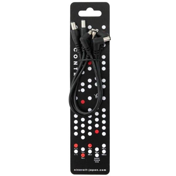 One Control Noiseless DC cable L/S 15cm 3本セット DCケーブルエフェクターのためのノイズレスなDCケーブル！Distro専用のノイズレスDCケーブル。ワンコントロールらしく、オリジナルケーブルの開発...