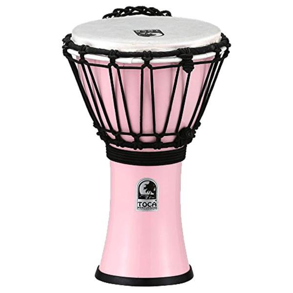 TOCA TFCDJ-7PK Pastel Pink ジャンベFreestyle II Djembe 7"-Pastel PinkCOLORSOUND DJEMBE PASTEL FINISHESフリースタイル・シリーズのラインナップに、パ...