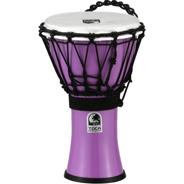 TOCA TFCDJ-7PR Pastel Purple ジャンベFreestyle II Djembe 7"-Pastel PurpleCOLORSOUND DJEMBE PASTEL FINISHESフリースタイル・シリーズのラインナッ...