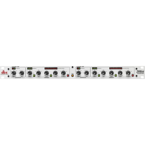 dbx 266xs コンプレッサー・ゲート2チャンネル dbx 266XS Dual Compressor/Gate | Sweetwater