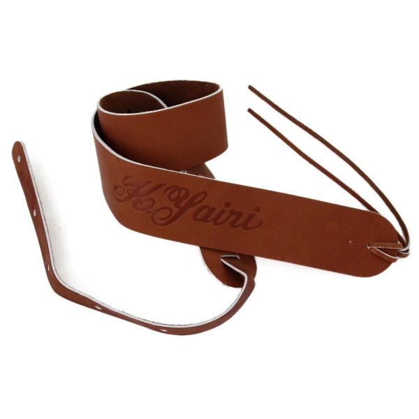 K.YAIRI KYS-2800 BRN 本革ギターストラップ※製造時期によって色味が異なる場合がございます。あらかじめご了承ください。60mmの幅広で使いやすい本革ストラップです。長さ：最長時 約129cm、最短時 約97cm※ストラップ...